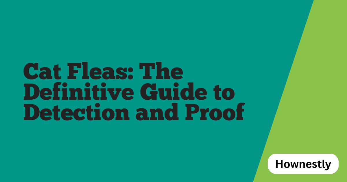 Cat Fleas: The Definitive Guide to Detection and Proof