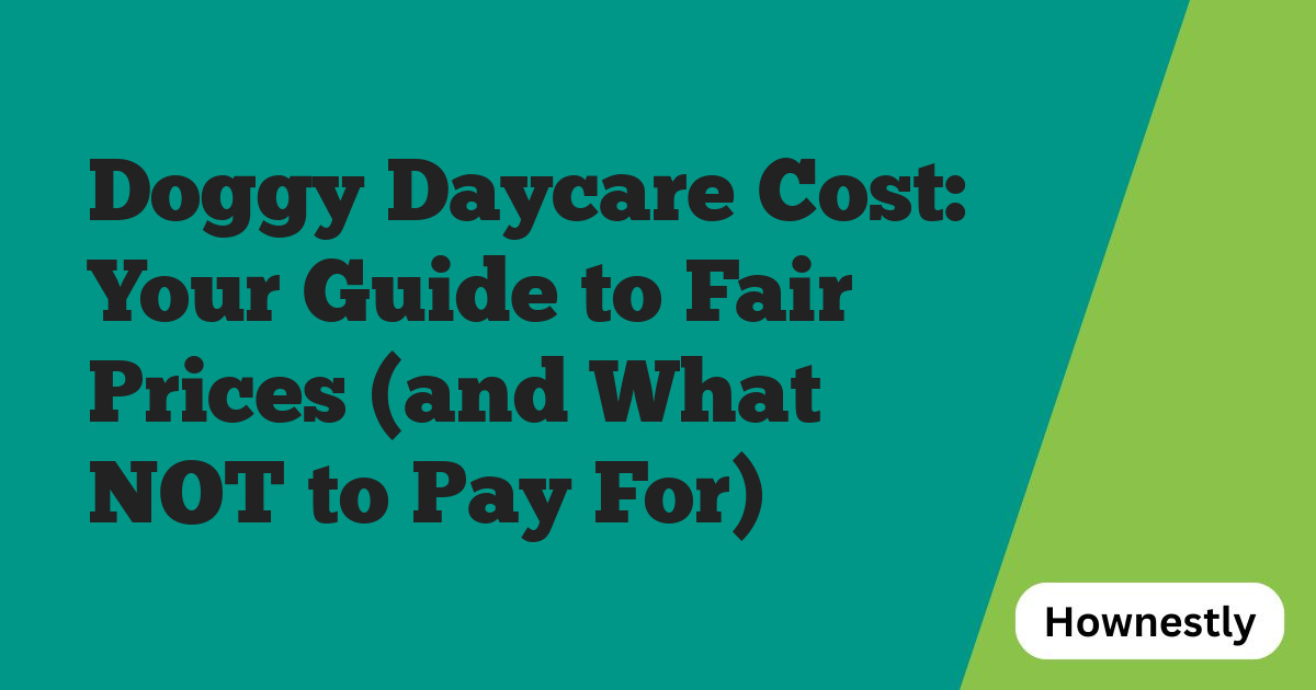Doggy Daycare Cost: Your Guide to Fair Prices (and What NOT to Pay For)